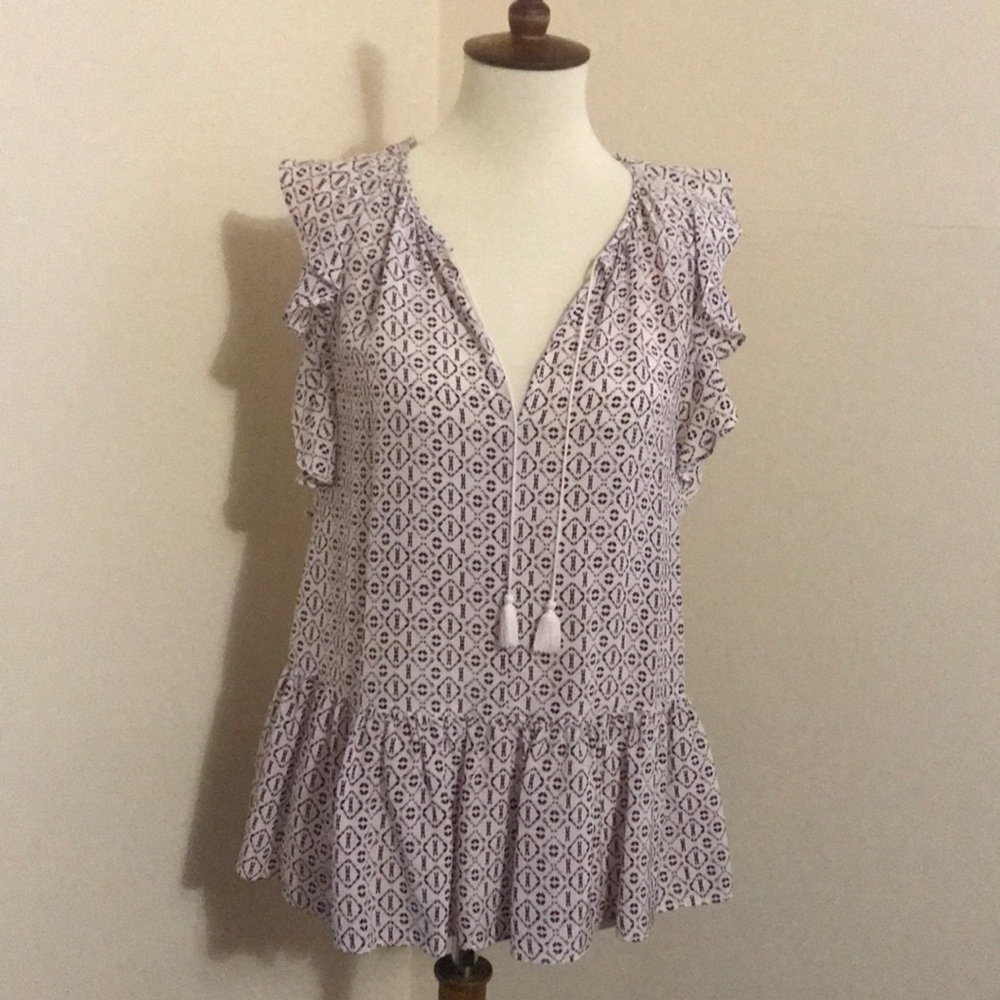 Madewell Sleeveless Silk Blouse XS